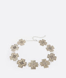Desert Babe Cross Concho Belt