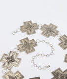 Desert Babe Cross Concho Belt