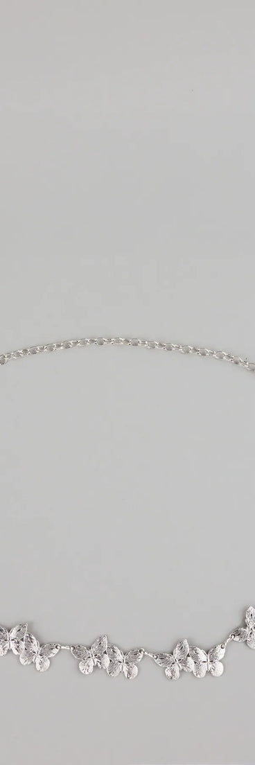 Cutest Look Butterfly Chain Belt