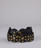 Stud Finder Statement Belt