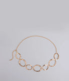 Trendy Element Oval Chain Belt
