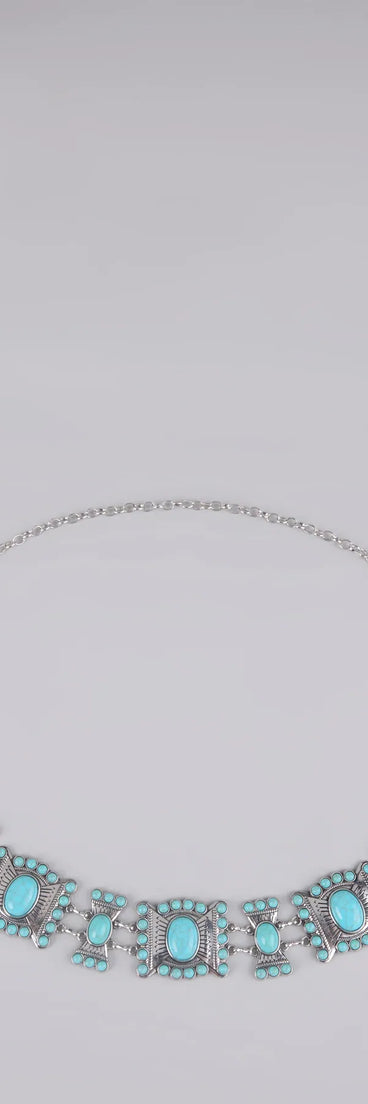 Cowgirl Energy Concho Chain Belt