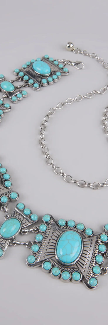 Cowgirl Energy Concho Chain Belt