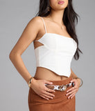 Wild Pastures Cow Print Belt