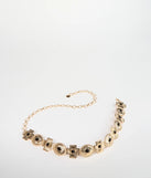 Boho Sleek Cross Concho Chain Belt