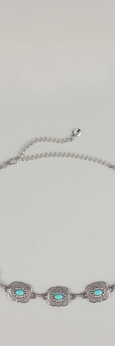 Saddle Up Statement Concho Belt