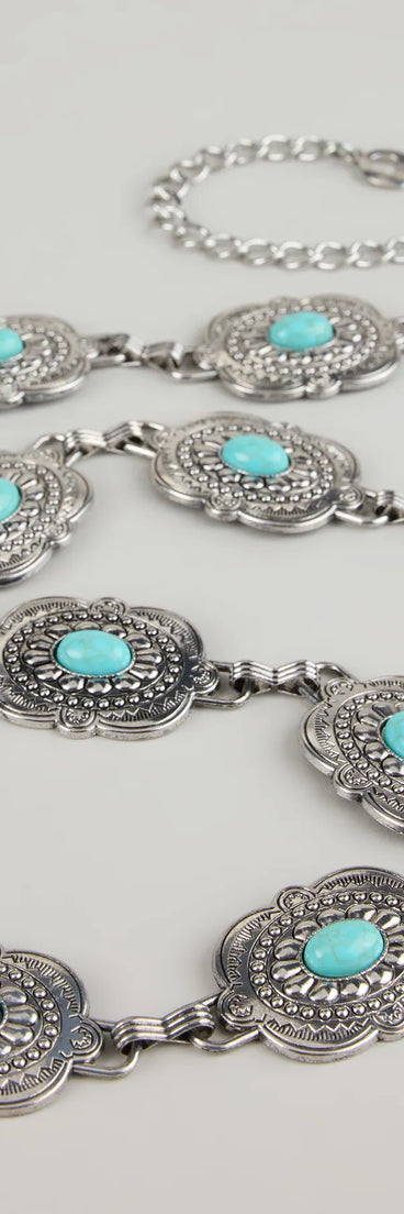 Saddle Up Statement Concho Belt