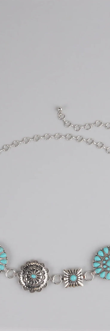 Dancing In The Wind Concho Belt