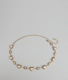 Sweetheart Charm Chain Belt
