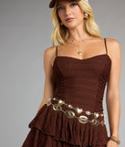 Sweetheart Charm Chain Belt