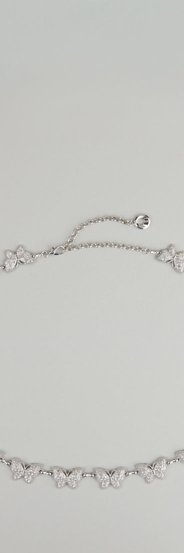 Style your vibe in seconds with the Flutter Effect Butterfly Rhinestone Belt, a fashion accessories essential that completes any outfit with ease.