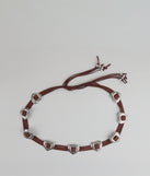 Wild Affair Heart Concho String Belt