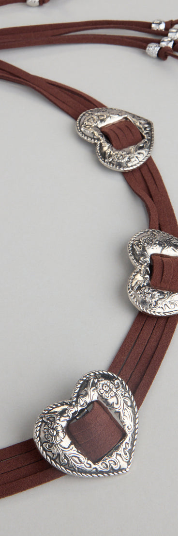 Get inspired with the Wild Affair Heart Concho String Belt, a feed-worthy piece that’s part of Windsor's updated and curated women’s clothing edit packed with must-have fall outfit ideas.