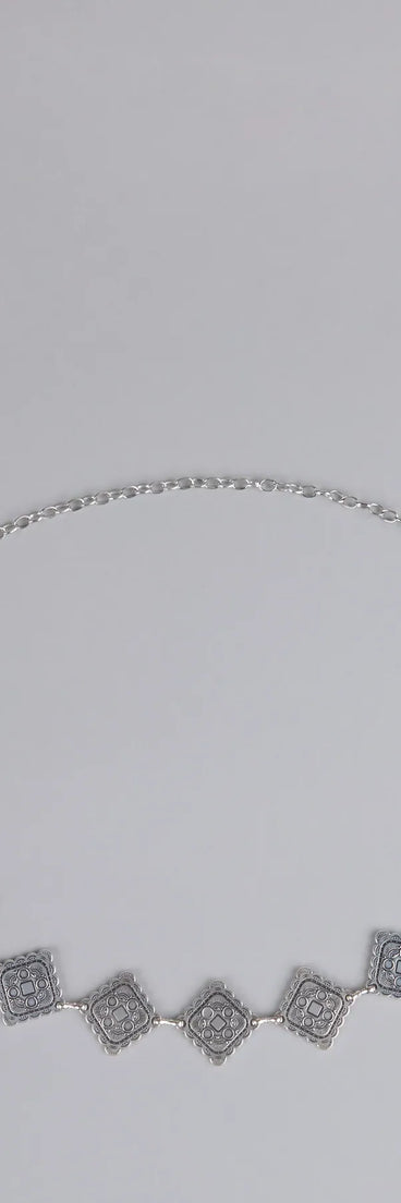 Shimmer And Serve Chain Belt