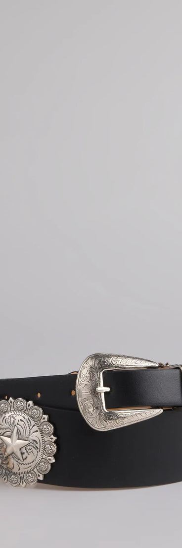 Star Power Concho Belt