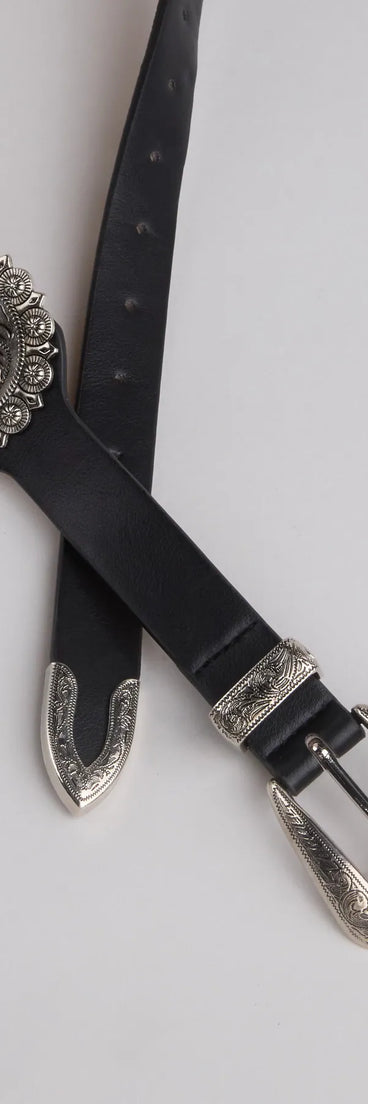 Star Power Concho Belt