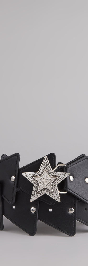 Star On The Rise Buckle Belt