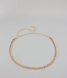 Classic Staple Cuban Chain-Link Belt
