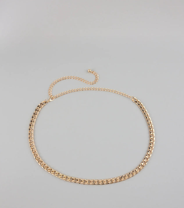 Classic Staple Cuban Chain-Link Belt