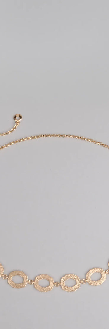 Southern Grace Oval Chain Belt
