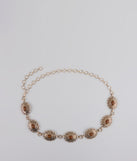 Southern Wind Statement Concho Chain Belt