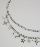 Playful Vibe Western Charm Chain Belt