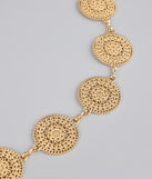 Linked in Luxe Filigree Chain Belt