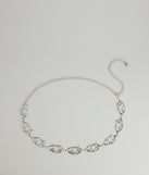 Starstruck Silver Chain Belt