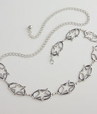 Starstruck Silver Chain Belt