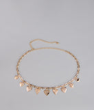 Heart To Heart Charm Belt