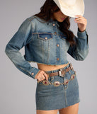 Golden West Concho Belt