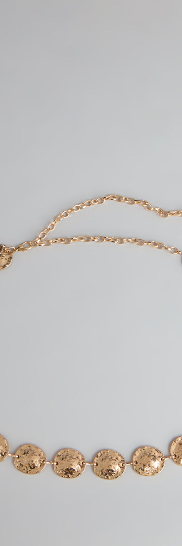 Style your vibe in seconds with the Molten Muse Chain Belt, a fashion accessories essential that completes any outfit with ease.