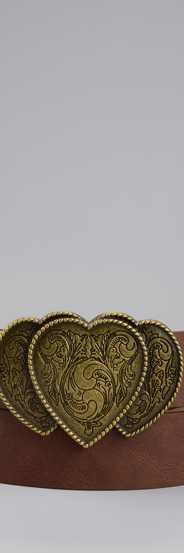 Style your vibe in seconds with the Sweetheart Territory Belt in brown, a fashion accessories essential that completes any outfit with ease.