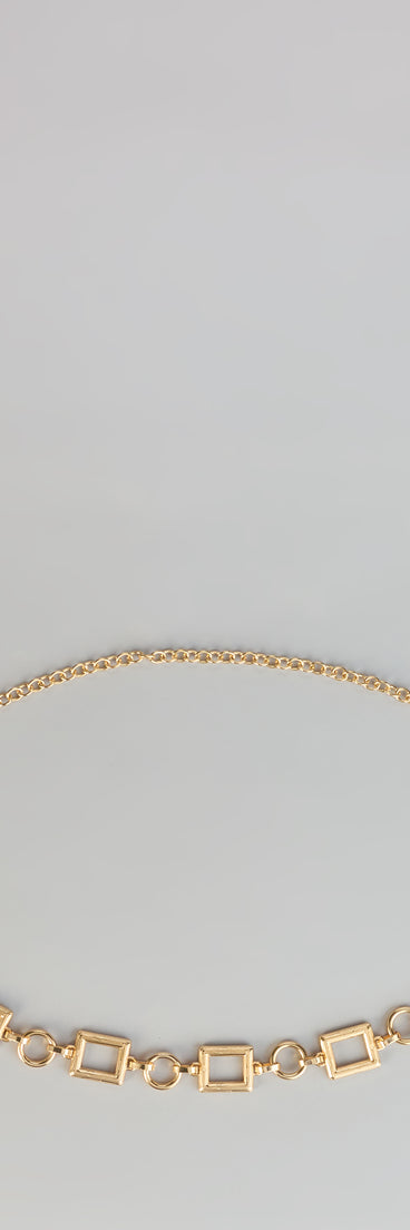 Shape Shift Chain Belt