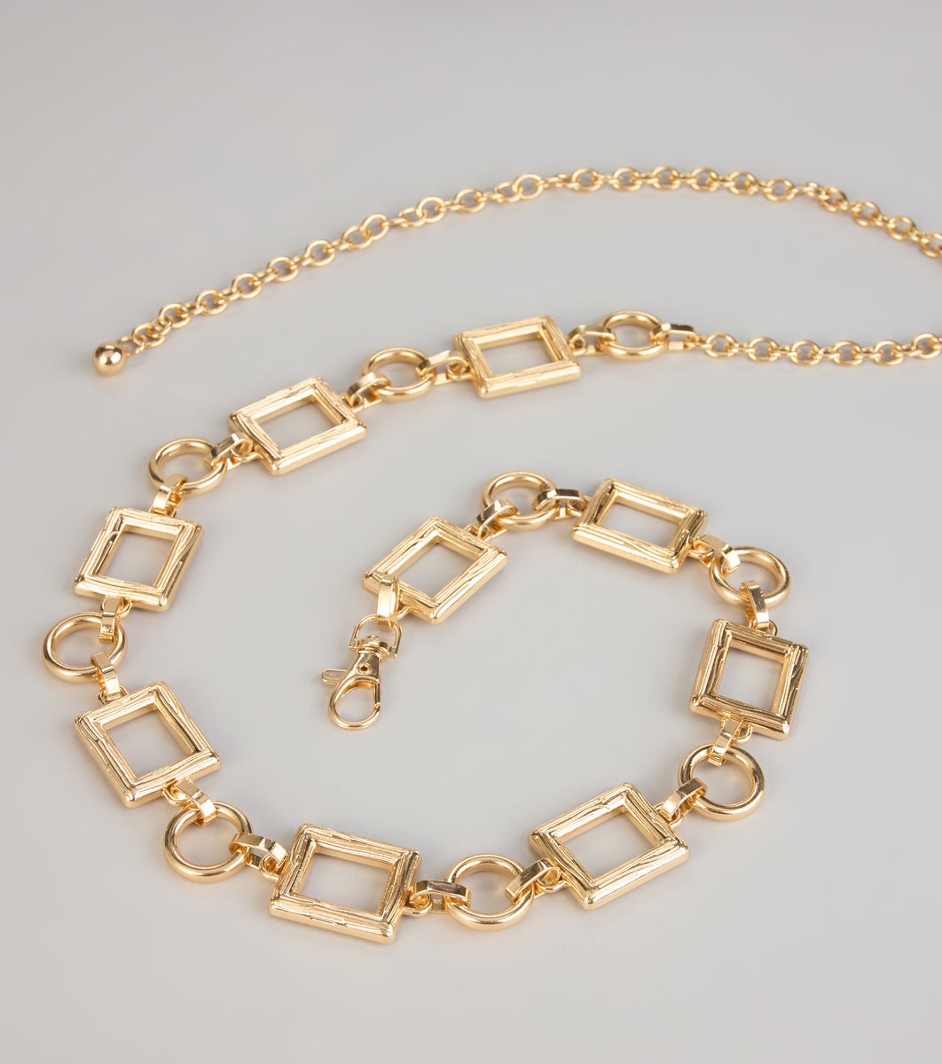 Shape Shift Chain Belt & Windsor