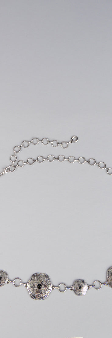 Desert Muse Flower Concho Belt