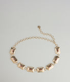 Desert Rose Concho Chain Belt