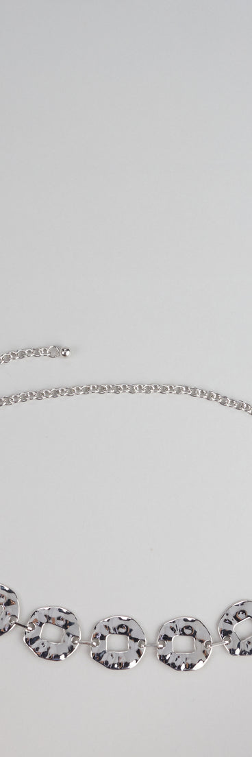 Style your vibe in seconds with the Total Serve Chain Belt, a fashion accessories essential that completes any outfit with ease.