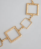 Link Up Square Chain Belt