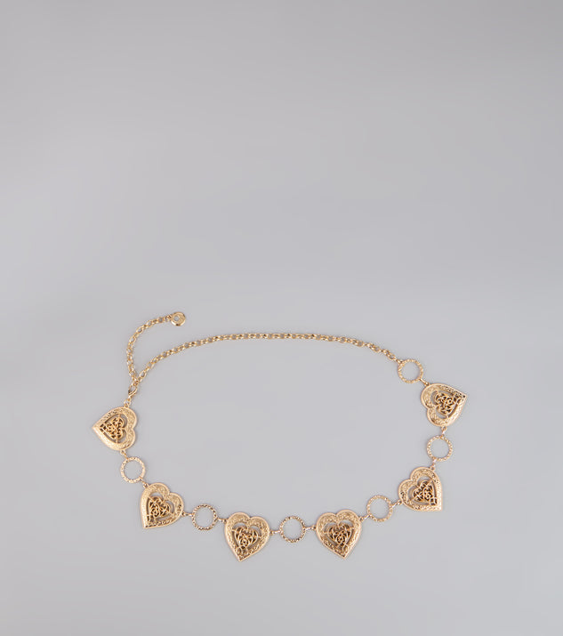 Heart to Heart Chain Belt