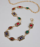 Treasure Trove Gemstone Chain Belt