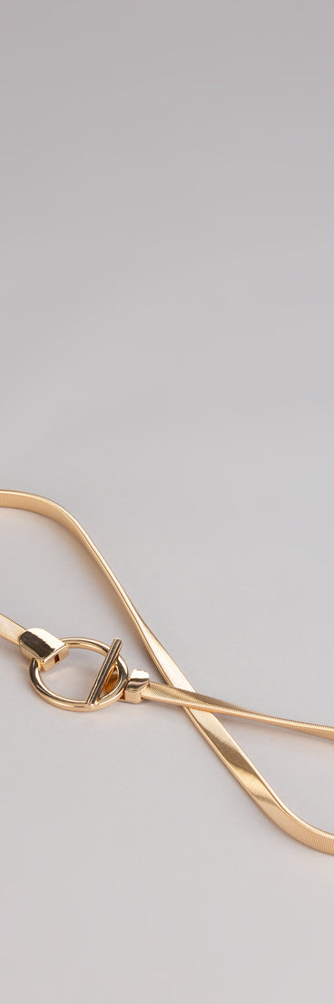 Polished Energy Coil Belt