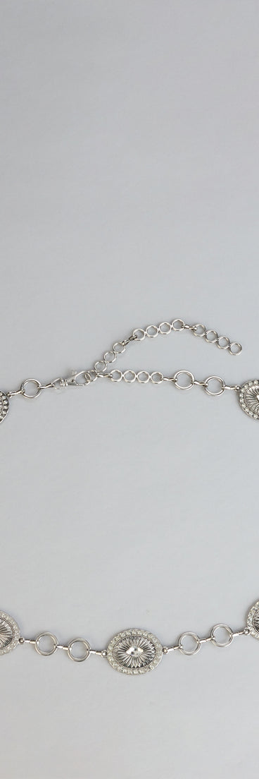 Rhinestone Rodeo Concho Belt