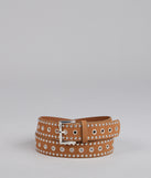 Dose Of Attitude Faux Suede Belt