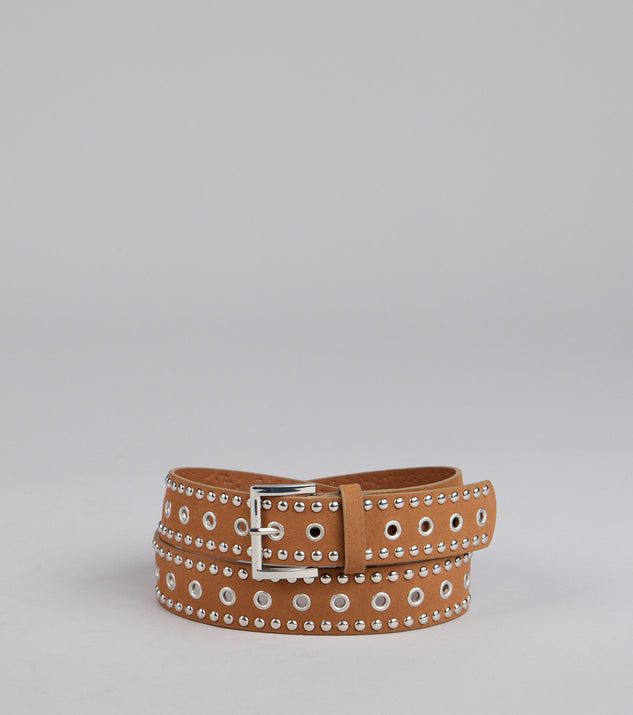 Dose Of Attitude Faux Suede Belt