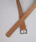 Dose Of Attitude Faux Suede Belt