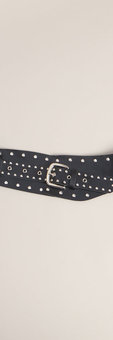 No Basics Allowed Studded Belt