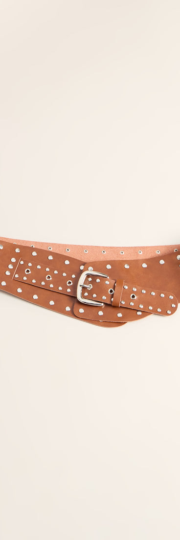 No Basics Allowed Studded Belt