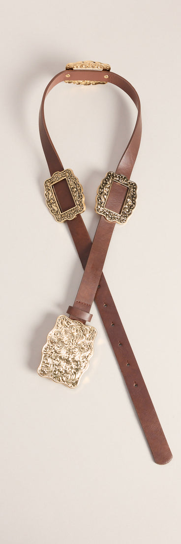 Vintage Detail Western Belt