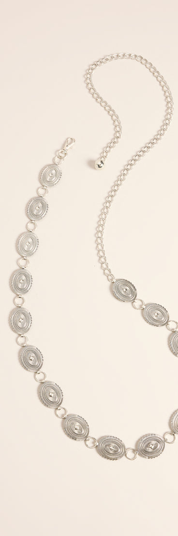 Rodeo Remix Concho Chain Belt